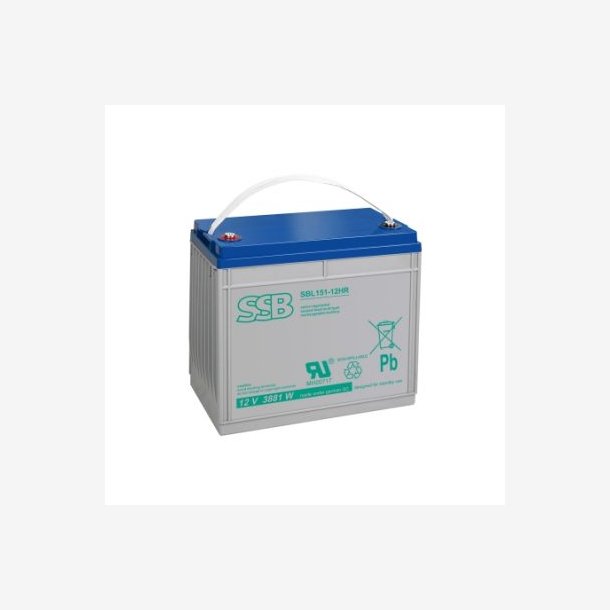 BATTERY SBL151-12HR#