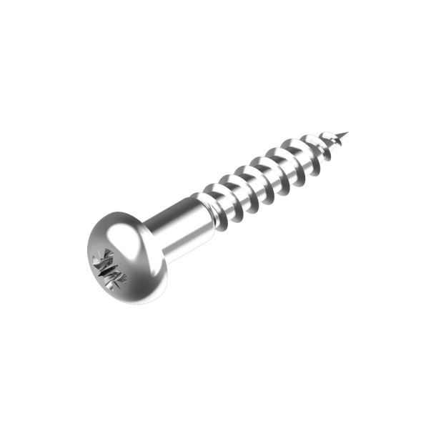 WOOD SCREW CROSS DIN 7996 4X25-A2-Z
