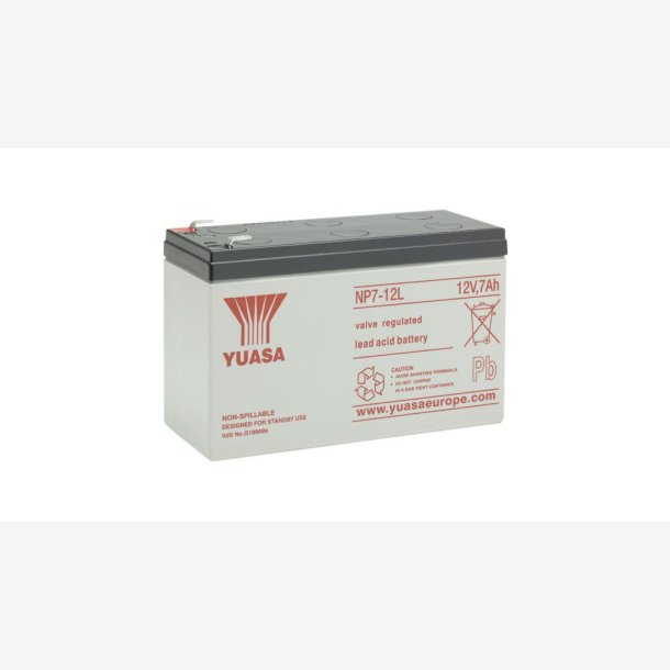 RECH. BATTERY YUASA NP7-12L