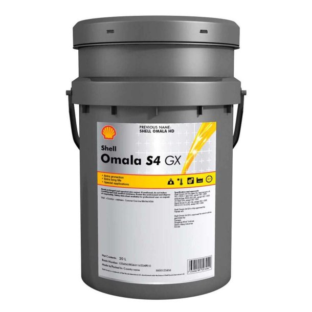 OIL,GEAR-,SHELL,OMALA S4 GXV 150,20L PRICE PER LITER