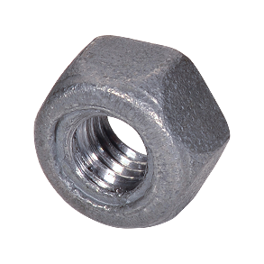 NUT M 6 ISO7042 8 GZN, SELF LOCKING