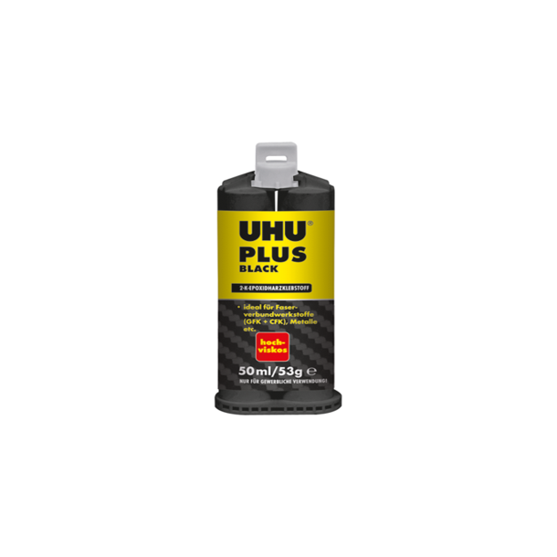 ADHESIVE, UHU PLUS BLACK, 50ML #