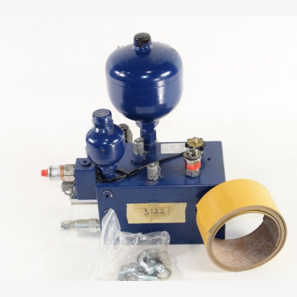 VALVE BLOCK-PU-V80-50HZ-MK3, Manifold, hydraulics, SpareParts Renovated part