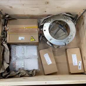 MR001023. BRUSH GEAR ASS. FOR GENERATOR, Slip rings, SpareParts. 