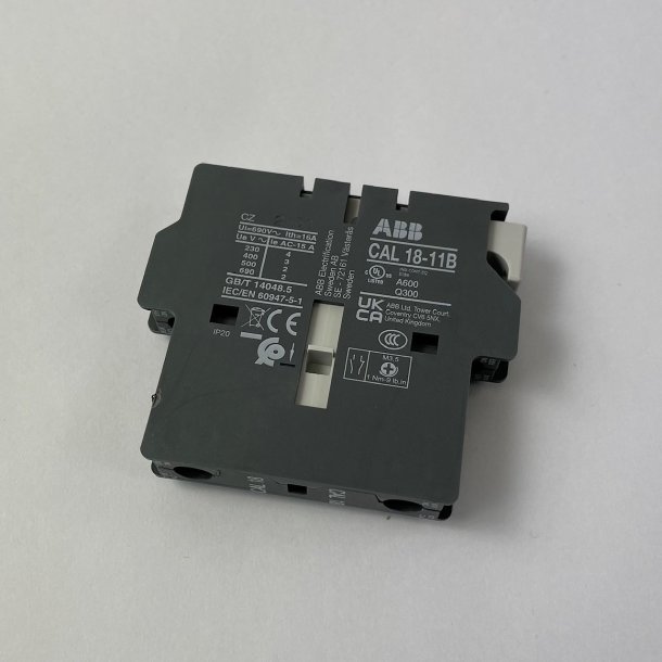 AUX CONTACT CAL18-11 1NO + 1NC, Contactor, SpareParts