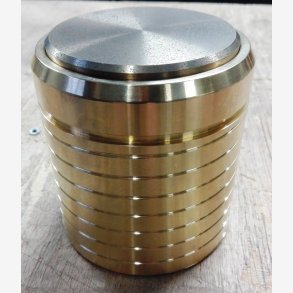 Piston D94x97 grooved with Brake Pad D80x7, GE spare part