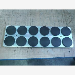 Brake plate 425x138x21, 12x D62x13,5 GE spare part