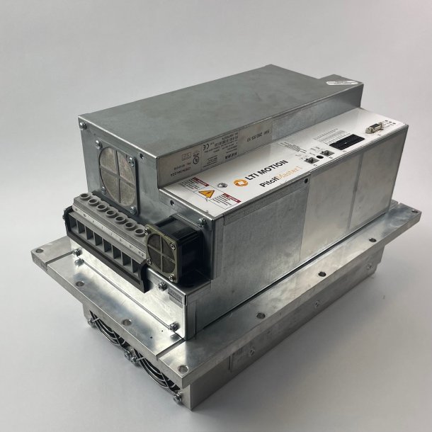 RENOVATED Servo Controller CDE54.044, GDA Item-No.: 181-01019, Pitch Servo Controller Pitchmaster 1, 22kW/30hp, 3x230Vac -10% ... 3x400Vac +15%, 45A, Peak current (RMS, 10s): 90A. Push-through heatsink. Closed housing.0 - 45C and 4kHz switching frequency. Renovated part