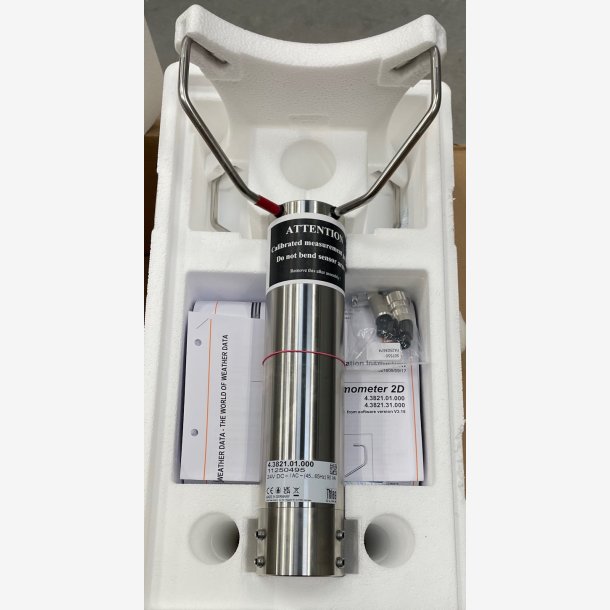 Ultra sonic anemometer 2D improvement. 