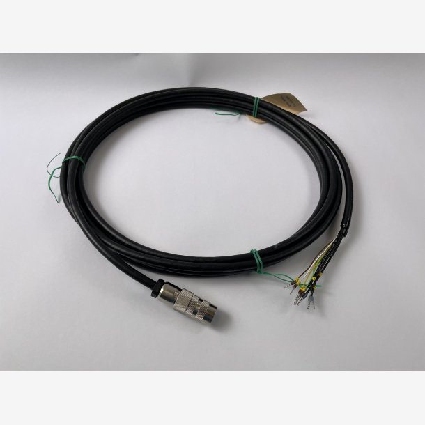 The 5m cable for Ultrasonic Anemometer. 4x0.75mm&sup2; + 2x2x0.14mm&sup2; m 8pol. Coupling socket.