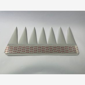 SERRATED TRAILING EDGE 4 V2.1. HS Code: 39269097, CoO: DK. 