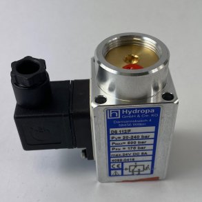 DS-112-240/F, PRESSURE SWITCH 20-240 BAR, IP65, FLANGE MOUNTING. HS code: 90262020, CoO: DE